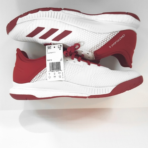 New Adidas Crazyflight X3 Women's Shoes Sz. 11.5 - Picture 9 of 10